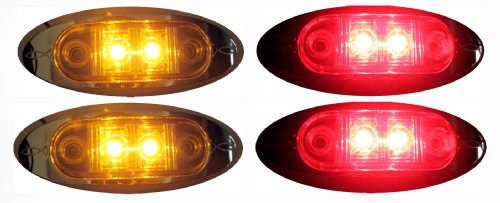 Marker Lights Radiant 2KL15114C-RE+2KL15114C-AE