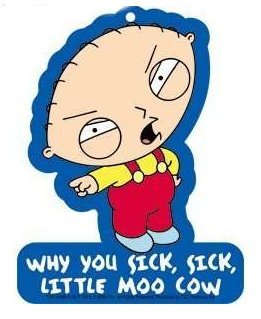 Family Guy Stewie Lindbergh Air Freshener A-FG-0003 Air Fresheners CD Visionary 66770