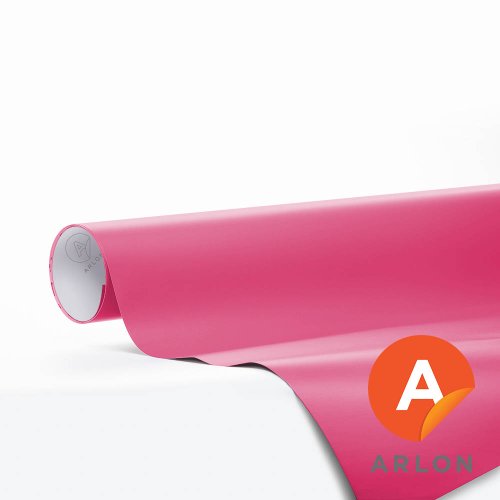 Arlon Ultimate PremiumPlus Matte Manga Pink Vinyl Car Wrap Film Roll - CWC-628 - 20ft x 5ft (100 sq/ft) Decals Arlon Graphics AVS-CWC-628.60.20