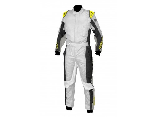 Alpinestars GP TECH SUIT Sliver/Yellow/Fluo 44 Racing Suits Alpinestars 3354114-195-44