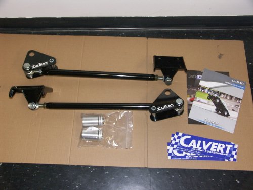 Calvert Racing 2401 CalTrac Low Profile Leaf Spring Traction Bars - 1970-1981 Camaro/Firebird Bars & Arms Caltrac 2401