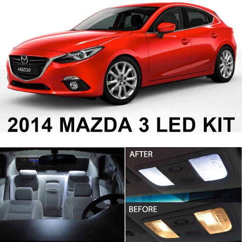 Bulbs LEDpartsNow 6MAZDA32014W