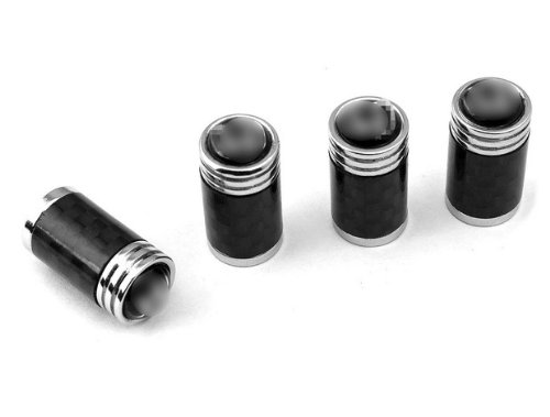 4 PCS Auto Parts Carbon Fiber Metal Wheel Tires Air Valve Stems Caps Fit For Civic nsx type r Legend Odessey Airwave Stream Valve Stems & Caps etop etop301-CAX14-02-E024