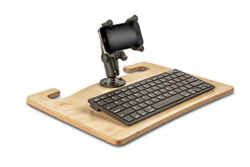 AutoExec WMEX-07 'Wheelmate Extreme' Vehicle Desk with Smartphone X-Grip Mount and Bluetooth Keyboard Consoles & Organizers AutoExec WMEX-07