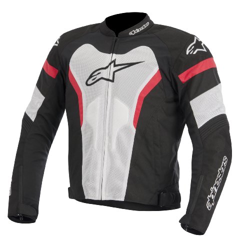 Alpinestars T-GP Pro Air Jacket, Gender: Mens/Unisex, Primary Color: Black, Size: Md, Apparel Material: Textile, Distinct Name: Black/White/Red 3305114-123-M Jackets & Vests Alpinestars 552785