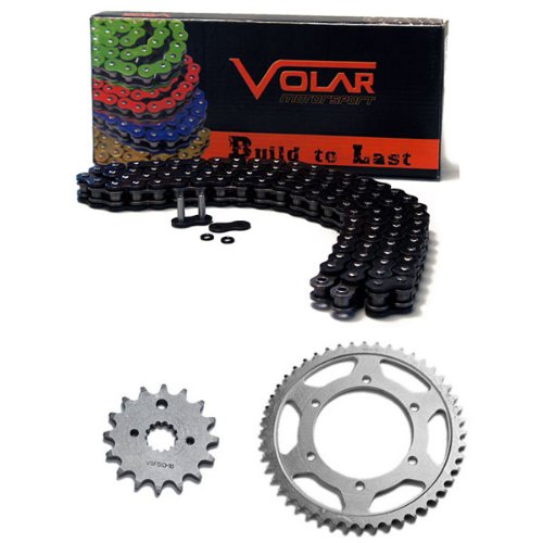 Chain & Sprocket Kits Volar Motorsport, Inc JTF249-15+JTR801-43+420x114-Black