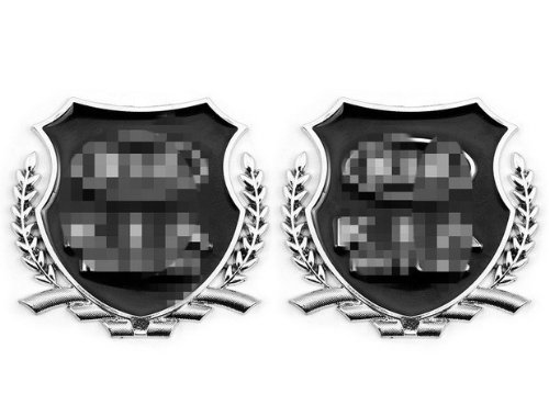 Auto Replacement 2pcs Chrome Metal 3D side Decals Logo Emblem Badge Sticker Fit For Silver K2 K2 hatchback K3 K5 Sportage New Sportage Furuidi Rookie Seoul Cerato Sailatuou wind RIO Ruiou Body LIN LIN201-CBE13-11-A003