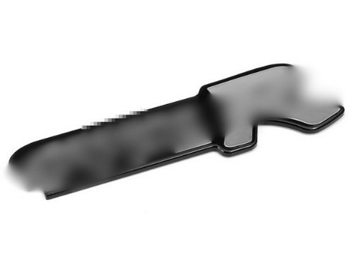 High Quality Car Parts Metal 3M Side Car Motor Sticker Badge fashion Emblem Accessories Type Type-R Silver Rope GAO GAO301-CBE13-12-C022