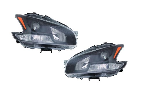 Nissan Maxima Replacement Performance Headlights Headlight Bulbs Depo 315-1172P-US2