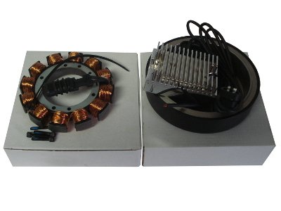 KCInt Heavy Duty 32 Amp Charging Kit for Big Dog S&S and After Market EVO Motors Electrical KCINT/KC International 50-68057F-05