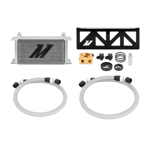 Mishimoto (MMOC-BRZ-13T) Black/Silver Thermostatic Oil Cooler Kit for Subaru BRZ/Scion FR-S Engine Oils Mishimoto MMOC-BRZ-13T