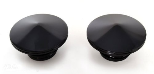 Vehicles Demons Cycle Black Domed Gas Caps Set 4703