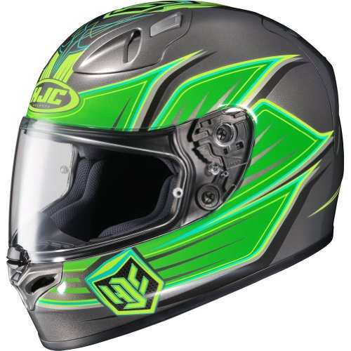 HJC Banshee Men's FG-17 Street Motorcycle Helmet - MC-4 / Medium Helmets HJC Helmets 0817-1504-05-HH