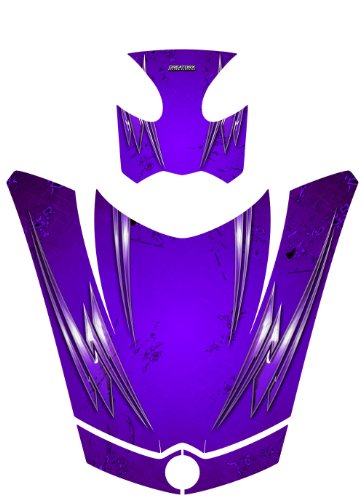 Creatorx Can-Am Brp Spyder Rs Gs Hood Graphics Kit Decals Cold Fusion Purple Decals CREATORX CXAMZ000459