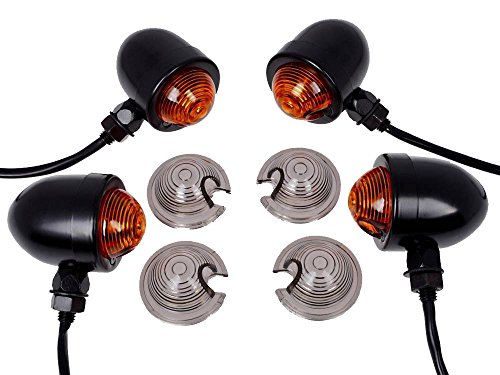Turn Signal Assemblies & Lenses TMS TS-KC-BLT-K/AMBER(4pc=2pair)(4LEN)