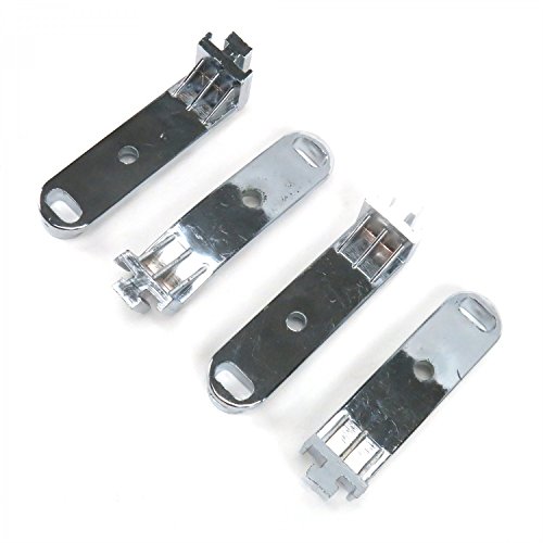 Zirgo 10443 Chrome Long Fan Mount Feet, 4 Piece Fans Zirgo 10443