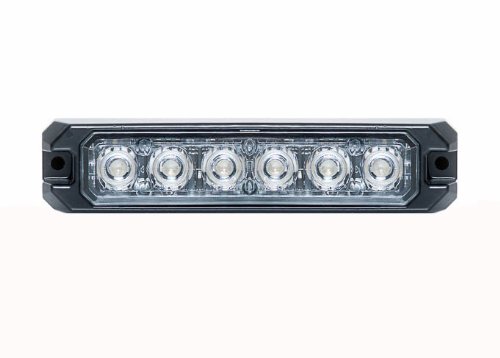 Swift 2 TIR 6 LED Emergency Vehicle Grill Warning Light Head (Blue) Alternators LEDQUSA A-1198
