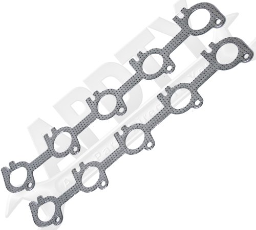 APDTY YC2Z9448BA Exhaust Manifold Gasket Set For 1997-2012 Ford 6.8L V10 (Left & Right) Fits (Replaces Ford YC2Z9448BA, F7UZ9448BA) Exhaust Manifold APDTY YC2Z9448BA