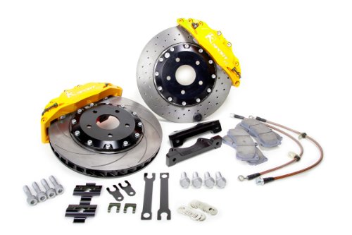 Ksport (BKBM250-841SY) ProComp Yellow Front 8-Piston Big Brake System Brake Kits Ksport BKBM250-841SY