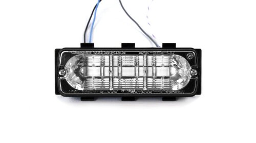 Whelen 500 Series LIN6 Super-LED Lighthead - Blue LED, Blue Lens Bulbs Whelen 50B02ZBR