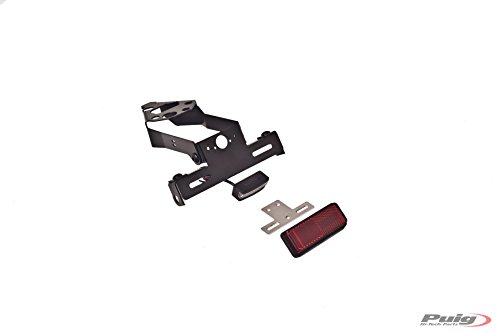 Puig 6551N Black License Support License Plate Frames Puig 6551N