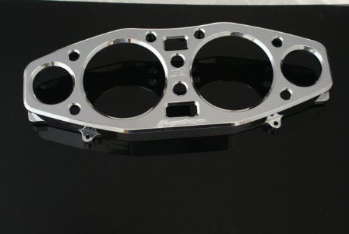 Ransom Machine Works - 150 - Suzuki Hayabusa Chrome Gauge Cover Fits: Suzuki Hayabusa 99-07 Gauges Ransom Machine Works 150