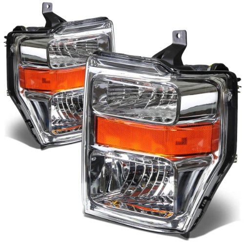 Headlight Assemblies Auto Dynasty AD-HL-OH-FSUPER08-CH-AM