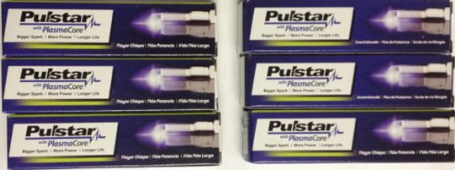 6 New Pulstar PlasmaCore Spark Plugs BE1H10 Spark Plugs Pulstar BE1H10
