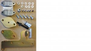Dodge EGR Valve & Cooler Delete Kit, for Dodge 2500, 3500 Ram Trucks with Cummins 6.7L Engines, Yrs 2009, 2010, 2012 EGR Valves dfuser 1001115