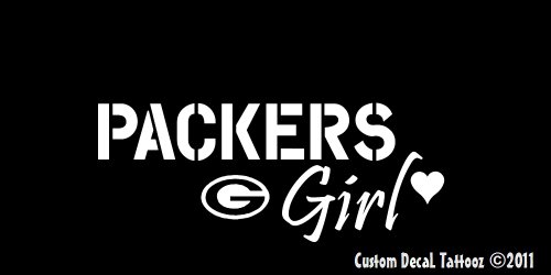 Decals Custom Decal Tattooz packersgirl1