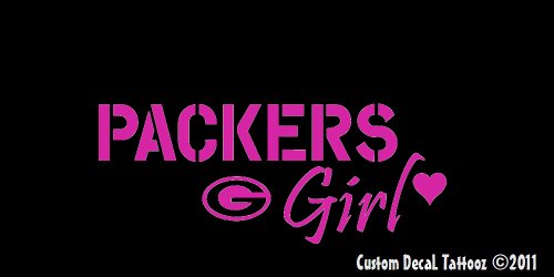 Decals Custom Decal Tattooz packersgirl1RASP