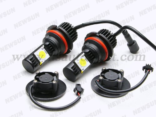 Newsun Super Bright Cree LED Conversion Headlight Kit 9007/hb5 1800lm 25w Hi/lo 5000k Cree LED Headlight Car Lamp Headlight Bulbs Newsun NS-2HL-9007W-1800LM