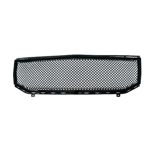 E-Autogrilles 44-0916 Black Stainless Steel Wire Mesh Packaged Grille (4.0mm Flat) Grilles E-Autogrilles 44-0916