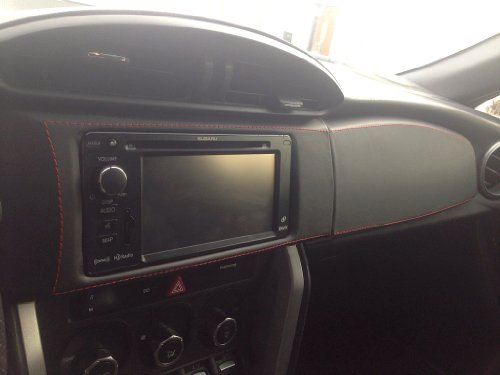 RedlineGoods Toyota GT86 dash pad core + installation Boots RedlineGoods GT86dashpadCOREBL-BT