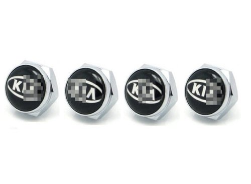 Harvard kid DIY Car Parts License Plate Frame Screw Bolt Caps Covers for KIA All Model Covers Harvard kid HK-LICENSE-1402-A039