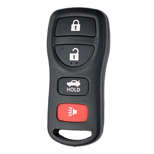 4 Buttons Keyless Remote Key Case Shell for Nissan No Chips Inside FCC ID: KBRASTU15 2-Pack Keyless Entry Systems nj365 Key Shell 003C022010