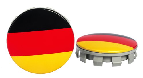 BMW Wheel Center Cap Hub Floating Self Leveling with Germany Flag 68 mm Accessories StatiCap BMW 36136783536