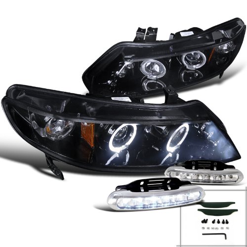 Headlight Assemblies Spec-D Tuning L12-2LHPCV064GTM