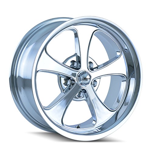 Ridler Style 645 Wheel with Chrome Finish (20x8.5/5x120.65mm) Car Ridler 645-2861C