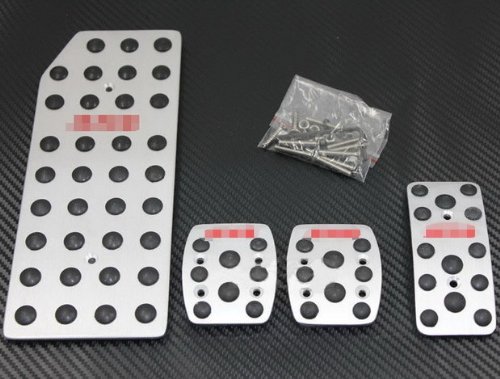 Sport Fuel Brake Foot Rest Aluminum MT Pedals Pads Plates Fit For SX4 2013 Pedal Pads GAO GAO201-CBC14-02-A085