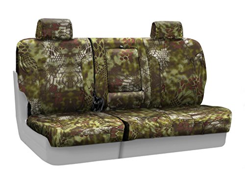 Coverking Center 60/40 Bench Custom Fit Seat Cover for Select Ford Excursion Models - Ballistic (Kryptek Mandrake Camo) Accessories Coverking CSCKT02FD7633