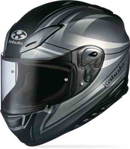 Kabuto Aeroblade 3 Linea Helmet Flat Gunmetal/Gray XL Helmets Kabuto 7685419