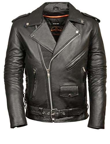 Jackets & Vests LEATHER KING SH1011-L-BLACK