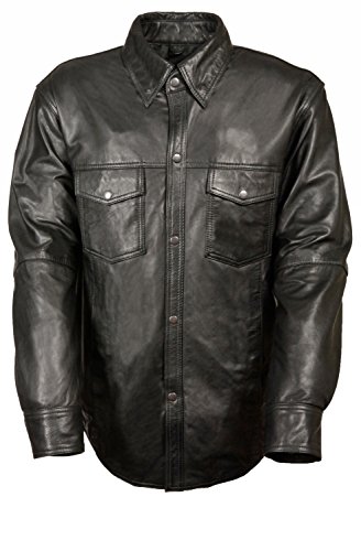 Racing Apparel LEATHER KING SH908-XL-BLACK