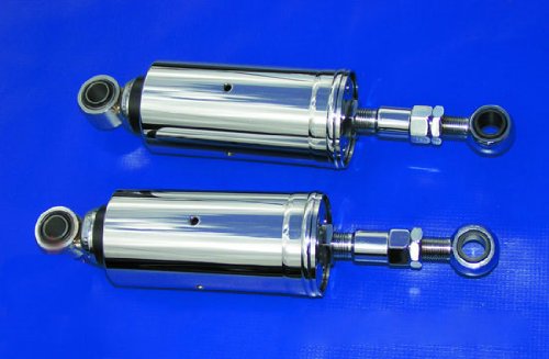 Adjustable Height Chrome Shocks for Harley-Davidson Softail 1986-99 Vehicles Demons Cycle Shocks 99 116231