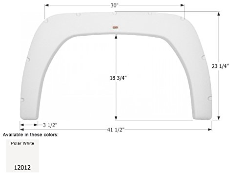Fleetwood Tandem Axle Fender Skirt FS2012 Fender Flares ICON 12012