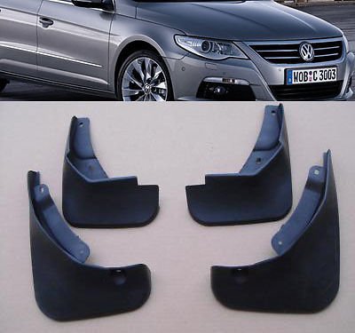 Car parts Racing OEM Black Rear Mudguard Mud Flaps Splash Guard Fit For 2008 2009 2010 2011 VW VOLKSWAGEN PASSAT CC Mud Flaps & Splash Guards LUO LUOO-CBM13-12-A205