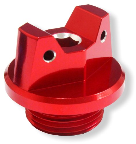 Suzuki Oil Fill Cap Plug (RED) RM85 RM125 RM250 RMZ250 RMZ450 RMX450Z LTR450 Engine MotoSculpt MS0002-SRED