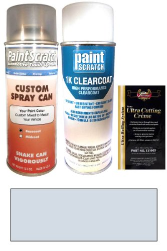 2014 Chevrolet Spark Blue Ray Metallic WA189X/G54 Touch Up Paint Spray Can Kit - Original Factory OEM Automotive Paint - Color Match Guaranteed Touchup Paint PaintScratch Automotive Touch Up Paint 8705s-2580-spu