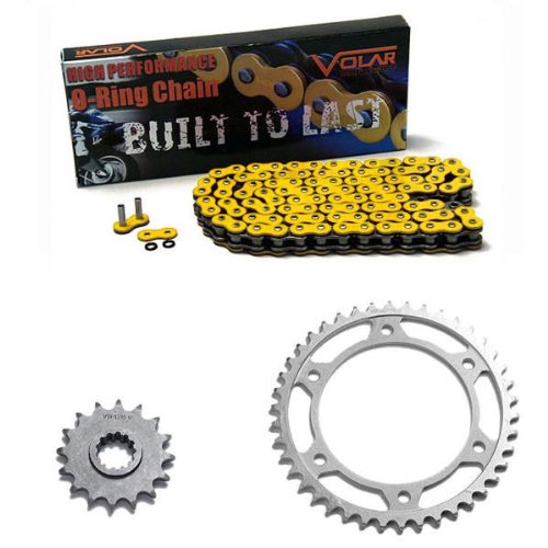 Chain & Sprocket Kits Volar Motorsport, Inc SF1370-15+SR1307-43+525x112-O-Yellow-1